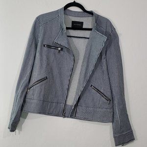 Banana Republic Vertical Stripe Jacket